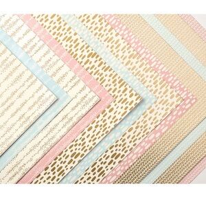 Stampin’ Up! Bundle Of Love Designer Series Paper 12x12 Retired Rare NWT.